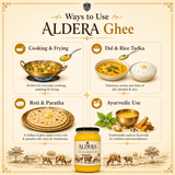Aldera A2 Rathi Cow Ghee | Handmade From 100% Rathi Cow Milk